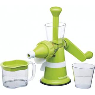 👉 Juicer groen Kitchencraft Handbediend 13 X 24 31 Cm 3-delig 5028250638908