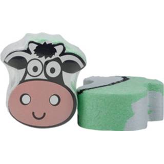 👉 Handdoek zwart wit katoen Isabelle Laurier Koe Junior 30 Cm Zwart/wit 5425013559331
