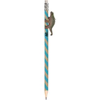 👉 Potlood blauw hout Moses Met Dinosaurus Junior 18,9 Cm Hout/grafiet 8719817760176