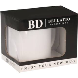 👉 Beker groen One Size Best Brother Ever cadeau mok / - neon 330 ml verjaardag bedankje kado voor broer broertje 8720276881388