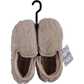 Beige textiel elastomeer vrouwen Apollo Sloffen Home Textiel/elastomeer Dames Maat 39-40 8720585188215