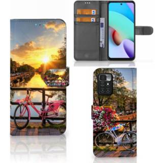 👉 Flipcover Xiaomi Redmi 10 Flip Cover Amsterdamse Grachten 8720632638892