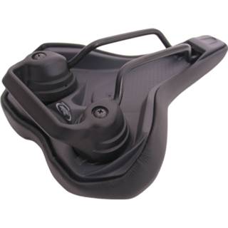 👉 Fietszadel zwart leer Selle Monte Grappa Althea Met Handgreep Voor E-bike - Skai 8718404508696