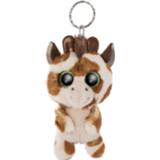 👉 Sleutelhanger beige bruin polyester Nici Giraffe Halla 9 Cm Beige/bruin 4012390469400