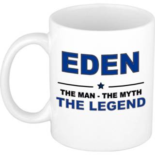 👉 Beker keramiek active mannen Eden The man, myth legend verjaardagscadeau mok / 300 ml