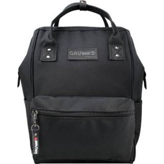 👉 Backpack zwart Gruww Black Unique 8712048300418