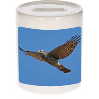 👉 Spaarpot jongens meisjes Dieren Foto Vliegende Havik Roofvogel 9 Cm - Vogels Spaarpotten En 8720276879835