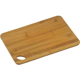 👉 Bamboe houten snijplank 24 x 35 cm - Keukenbenodigdheden - Kookbenodigdheden - Snijplank van hout - Snijplankjes/snijplankje