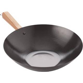 👉 Point-virgule - Wok Carbonstaal Antikleeflaag & Bamboehandvat 5420059809242