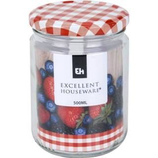 👉 Weckpot 12x Jam Pot Met Draaideksel 500 Ml - Weckpotten 8719538725225