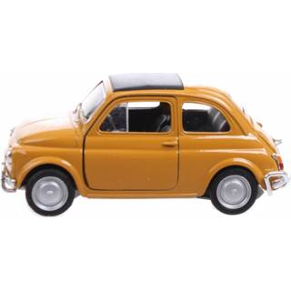 👉 Geel Toi-toys Fiat 500 7 Cm 8719817569403