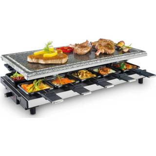 👉 Steengrill Fritel Sg4195 - Met 10 Raclette Pannetjes 5410585421711