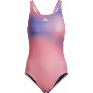 👉 Adidas - Women's Melbourne 3-Stripes - Badpak maat 40, roze