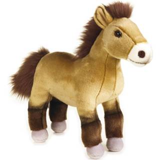 👉 Knuffelpaardje bruin pluche Lelly Knuffelpaard Junior 26 Cm Lichtbruin/bruin 8004332707752