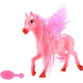 👉 Roze Toi-toys Speelset Dream Horse Pegasus 14 Cm 2-delig 8720585053445