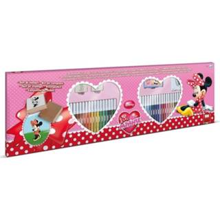 👉 Roze Multiprint Kleurset Minnie Mouse 86-delig 8009233188662