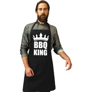 👉 Feestschort zwart mannen Barbecueschort Bbq King Heren - Feestschorten 8719538507548