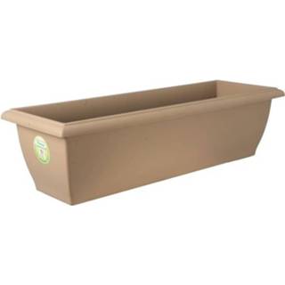 👉 Plantenbak large Riviera Evolution 69cm - Inhoud 18l Taupe 3580798868787