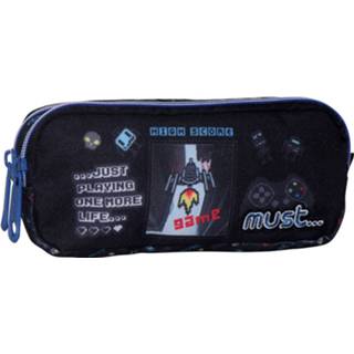 Etui zwart polyester Must High Score Junior 21 X 6 9 Cm 5205698501241