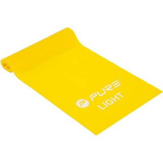 👉 Weerstandsband geel XL Pure2improve Licht 200 X 15 Cm Latex 8719407035493