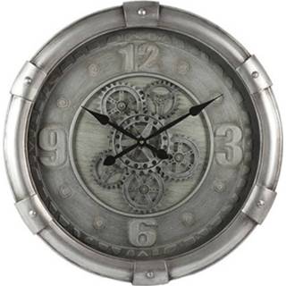 👉 Wandklok staal zilver Countryfield Darlington 72 Cm 8718317829703