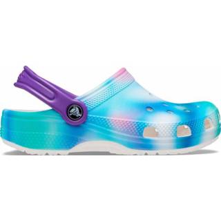 👉 Crocs - Kid's Classic Solarized CGK - Sandalen maat J2, turkoois