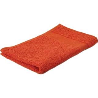 👉 Gastendoekje oranje katoen Sophie Muval Gastendoek Budget Class 50 X 30 Cm 8719495015377