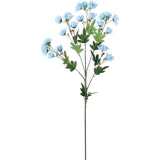 👉 Kunstplant blauw groen Gerimport Margriet 83 Cm Blauw/groen 8430540866897