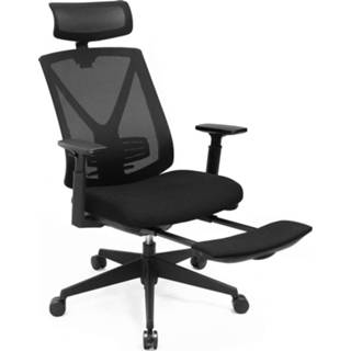 👉 Bureaustoel mannen Luxe Orthopedische Bureau Stoel Met Kantelmechanisme & Lendesteun Voetsteun - Directie Managerstoel Ergonomisch 8719984129332