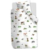 👉 Dekbedovertrek katoen kinderen Beddinghouse Kids Forest Animals - 1-persoons (140x200/220 Cm + 1 Sloop) Multi 8719931486297