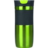 👉 Drinkfles limoen zwart RVS Contigo Byron 470 Ml Lime/zwart 840276161803