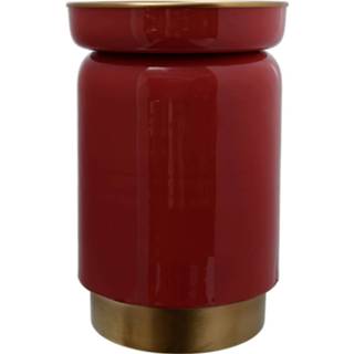 👉 Bijzettafel koraalrood Mayook - Kostas 6593709264261