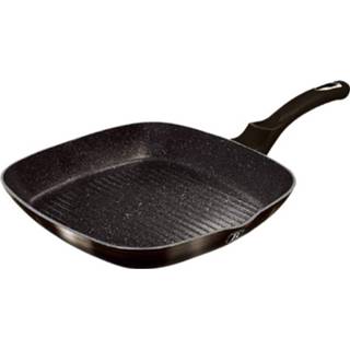 👉 Grillpan zwart aluminium Berlinger Haus Shiny Black 28 Cm 5999108415210
