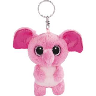 👉 Sleutelhanger roze pluche Nici Glubschis Fluppy Junior 9 Cm 4012390455441