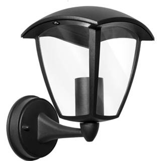 👉 Buitenlamp zwart aluminium Led Tuinverlichting - Nostalgisch Aigi Nuosta Up E27 Fitting Mat 6013937443424