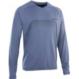 👉 ION - Tee Traze L/S - Fietsshirt maat 56, blauw/grijs