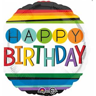 👉 Folieballon Anagram Rainbow Birthday 43 Cm 26635344296