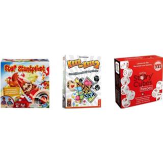 👉 Dobbelspel Spellenbundel - 2 Stuks Keer Op & Rory's Story Cubes Heroes Stef Stuntpiloot 8720663099624