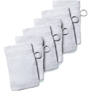 👉 Washandje katoen Today Washandjes 6-pack - 16x21 Cm Hotelkwaliteit Craie/krijtwit 100% 3574643530028