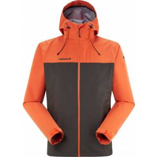 👉 Lafuma - Track 3L Jacket - Regenjas maat XXL, zwart/oranje/rood