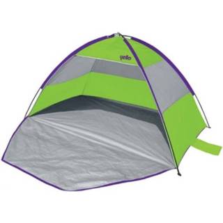 👉 Strandtent groen grijs Yello 210 X 120 Cm Groen/grijs 5031470202828