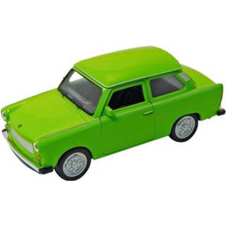 👉 Groen metalen staal Goki Auto: Trabant 601 8718807402881