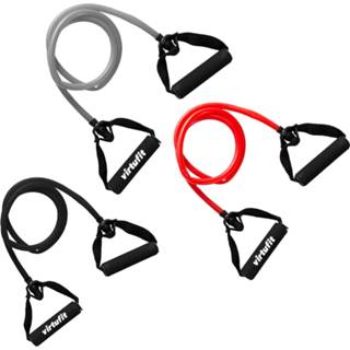 👉 Handvat active VirtuFit Weerstandskabels Set - Met Handvaten 3 Stuks