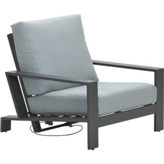 👉 Loungestoel grijs Garden Impressions Lincoln verstelbare
