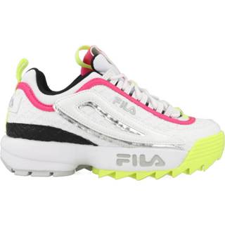 👉 Leer 36 vrouwen wit Fila Disruptor Logo FFW0091.13046 Wit-36 maat 8719477639614