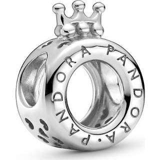 👉 Bedel zilver One Size zilverkleurig Pandora 799036C00 Logo and Crown O 5700302887365