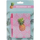 Notitieboek roze meisjes Pms Ananas 8 X 11 Cm 2-delig 5050565333865