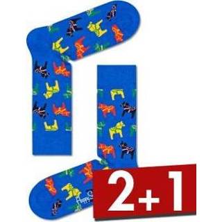 👉 Sock blauw mannen Happy Socks Dala Horse 0