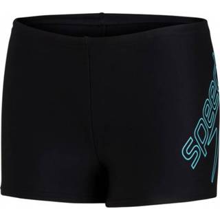 👉 Zwembroek zwart 116 uniseks Speedo - Kid's Boom Logo Placement Aquashort maat 116, 5053744635545