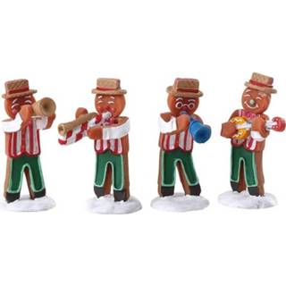 👉 Gingerbread Jazz Set Of 4 728162725622